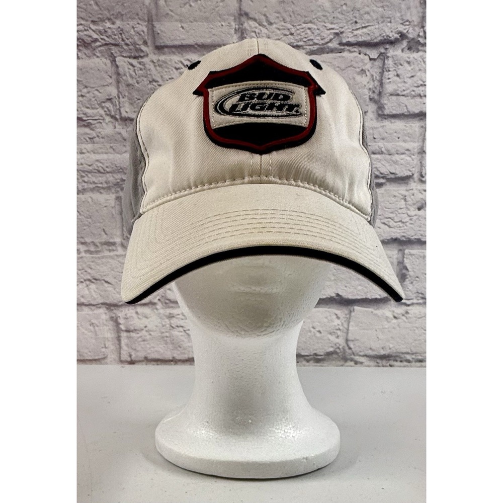 Vintage Bud Light Beer Hat Snapback Adjustable 90s Y3K EXCELLENT!